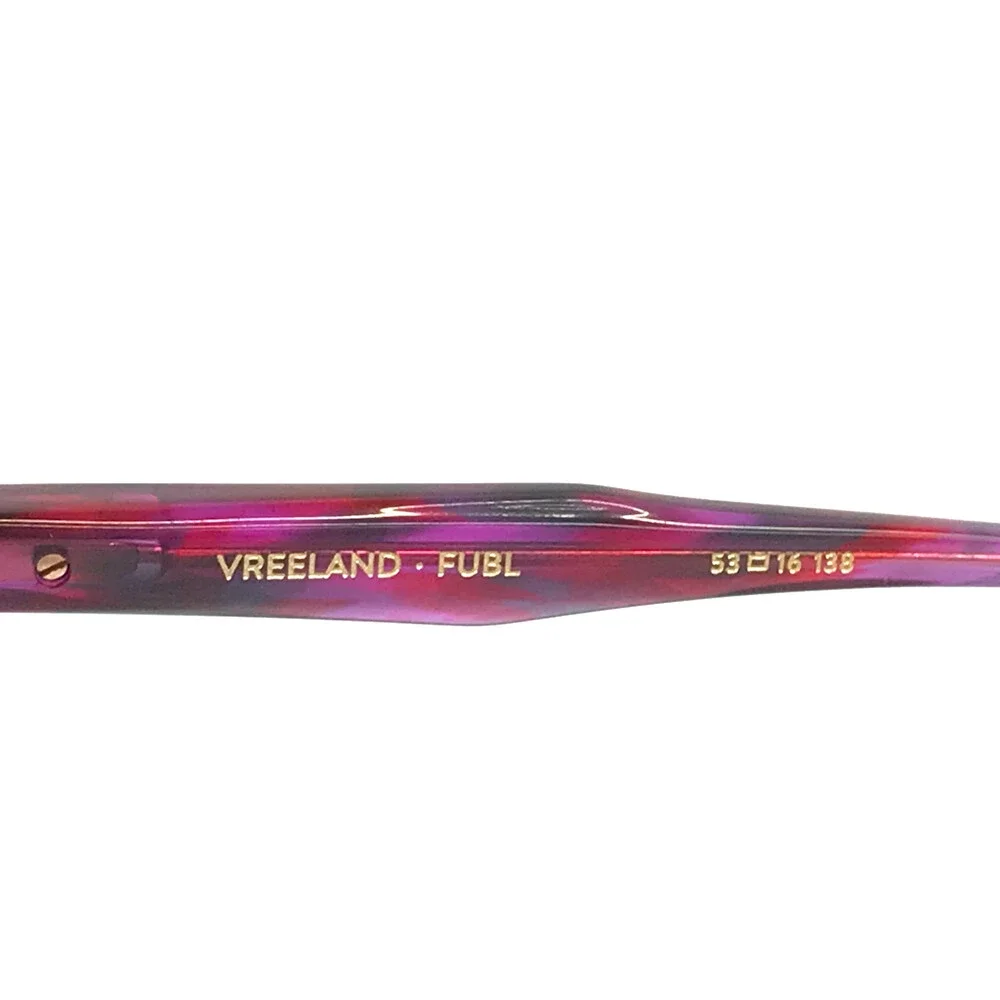 Etnia Barcelona Eyeglasses Frames VREELAND FUBL Fuchsia Blue Square 53-16-138